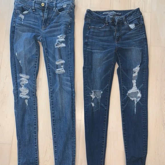 American Eagle Ripped Jeans - Picture 1 of 2